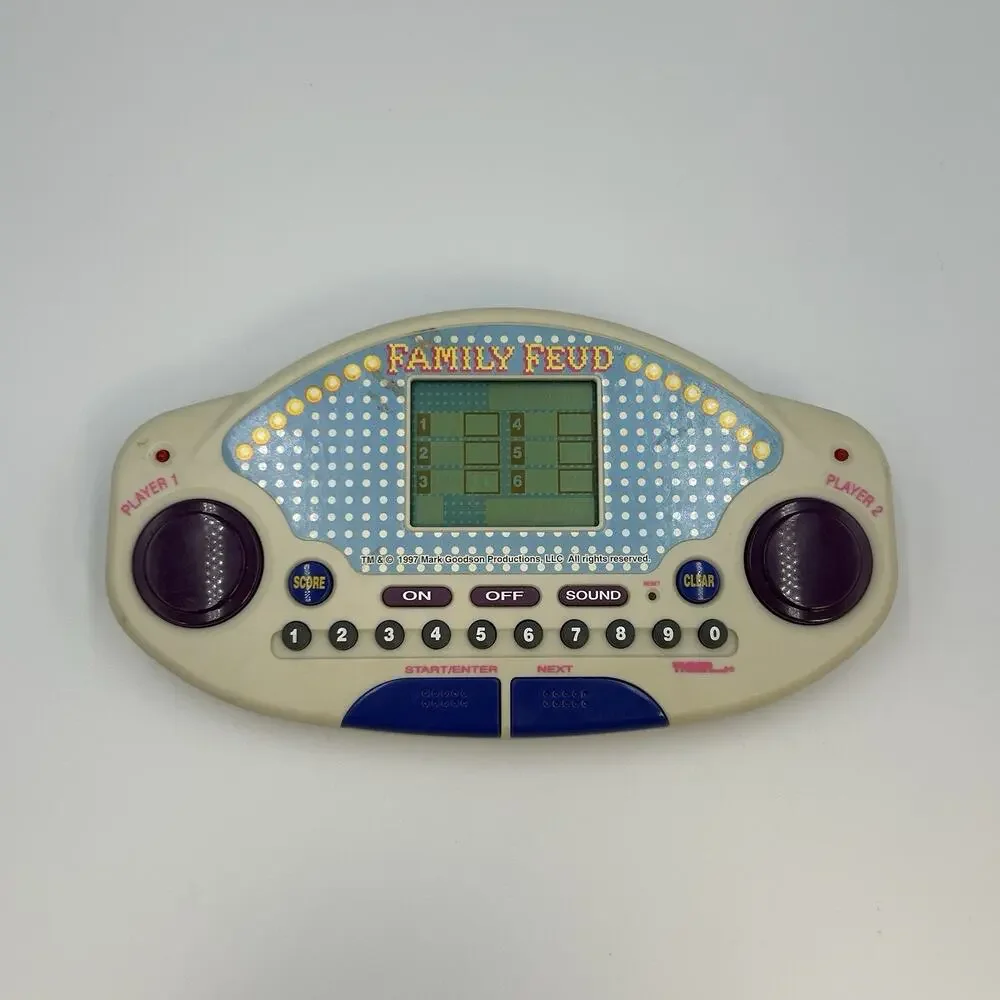 Family Feud Vintage 1997 Handheld Game VTG - TESTED Working